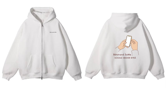 ZIP- hoodie - Båtstrand SoMe