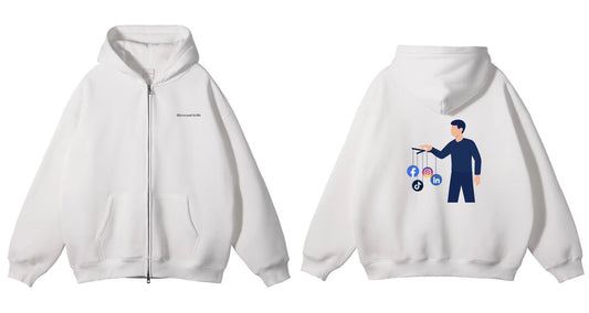 ZIP- hoodie - Båtstrand SoMe